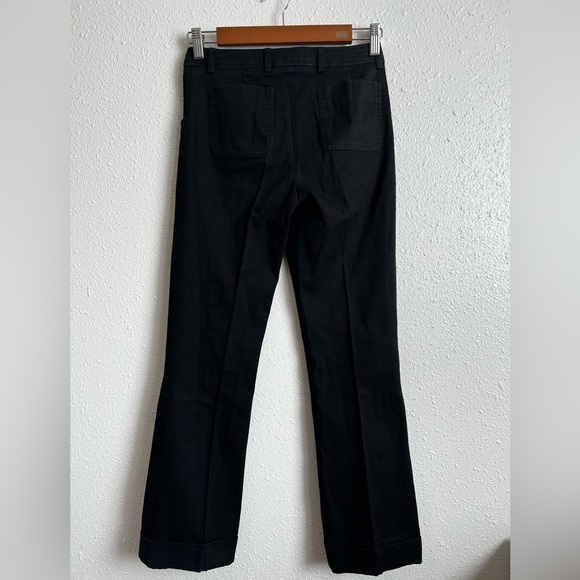Dolce & Gabbana Black Cotton Straight Leg Pants Size 26 - Picture 4 of 8